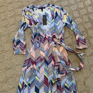 BCBG wrap dress!
